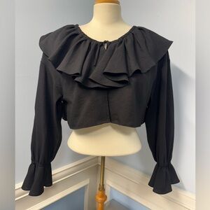Lowrys Frilled long sleeve Bolero